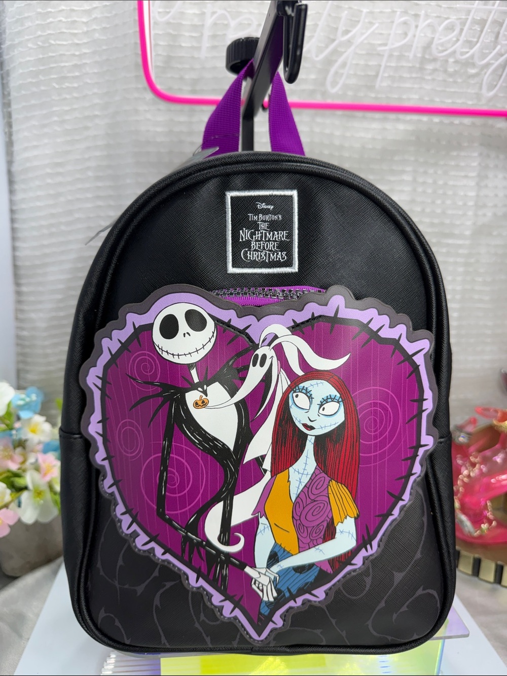 (B7) NWT Disney Nightmare Before Christmas Mini Backpack